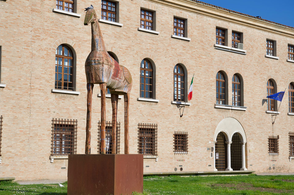 Il MAR di Ravenna, sede della mostra permanente del mosaico contemporaneo
