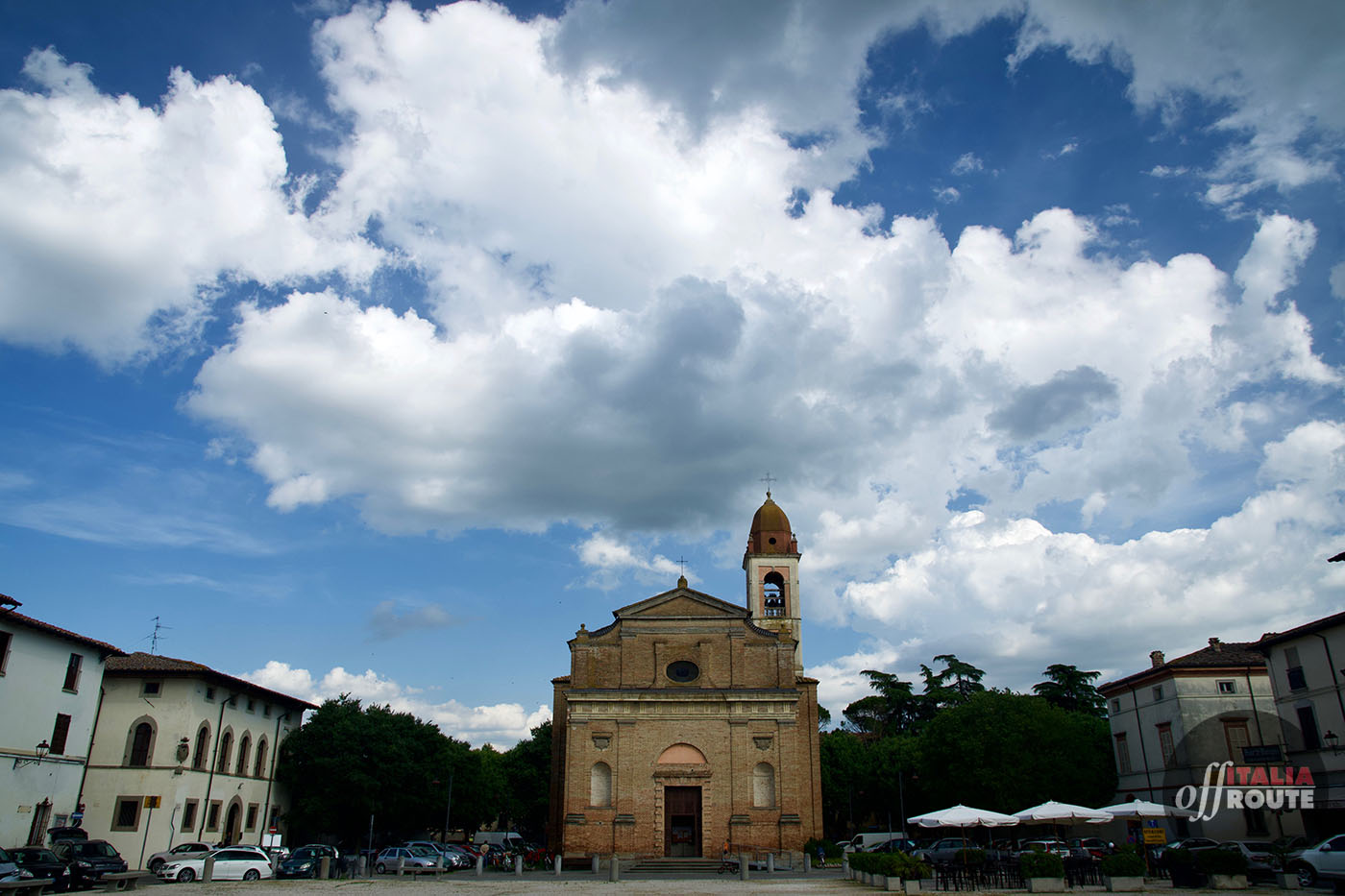 La chiesa di Santa Reparata, costruita da I Medici a Castrocaro