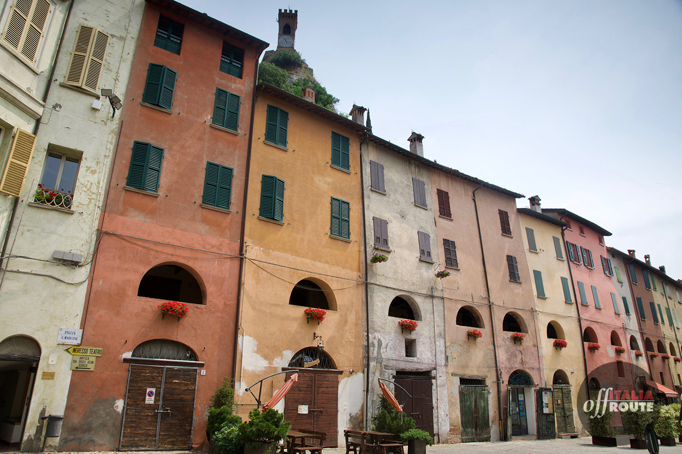 la via degli Asini a Brisighella