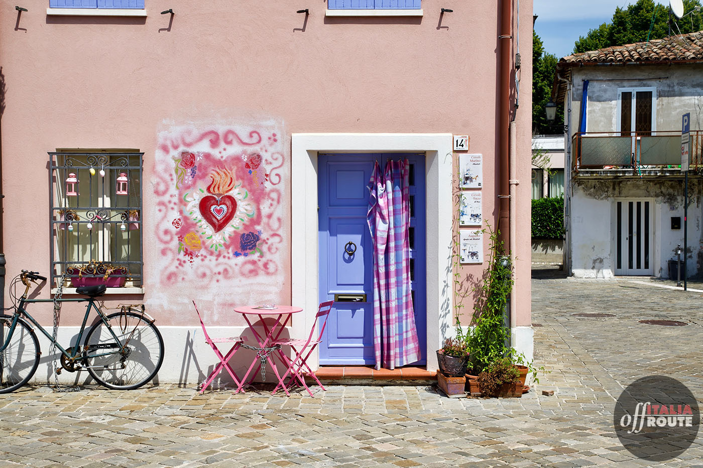 Una casa tipica di Borgo San Giuliano