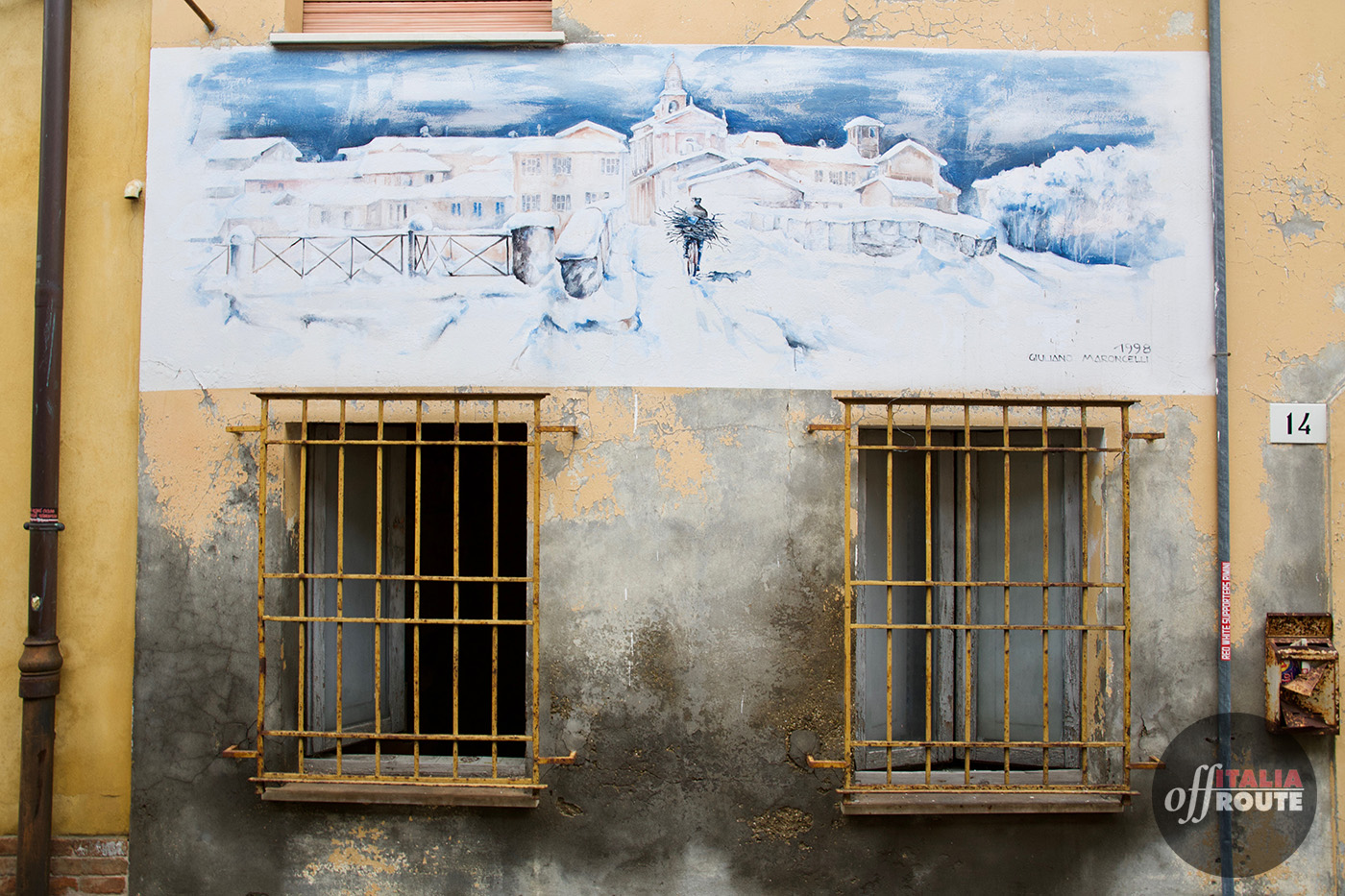 Uno dei murales di Borgo San Giuliano