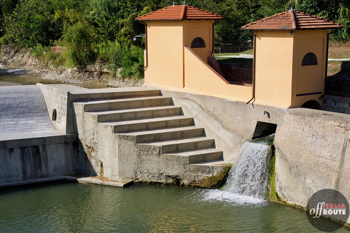 Le strutture della chiusa di san ruffillo