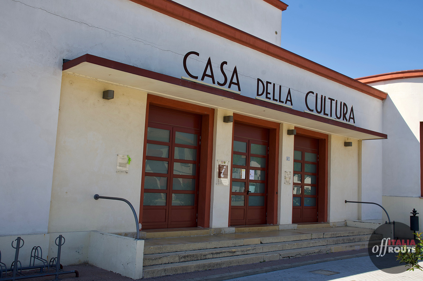 La casa della cultura (ex-GIL) di Tresigallo