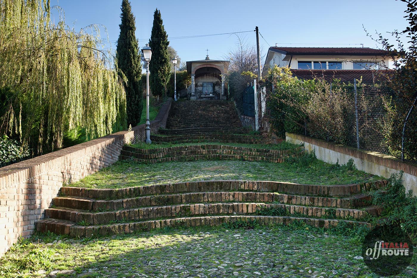 Tra le vette di Cesena, la strada per raggiungere il colle Spaziano