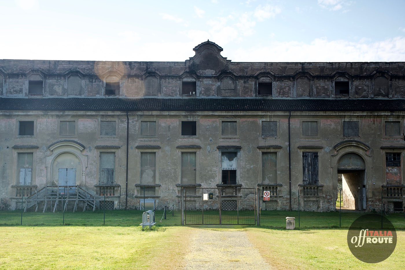 Prospetto sud della Reggia di Rivalta