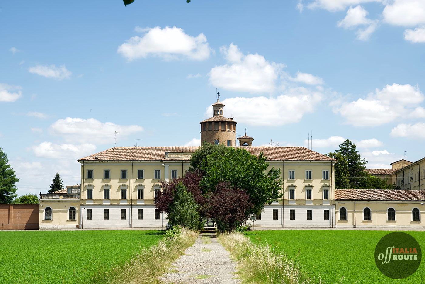 Le due certose di Parma - ingresso della certoa