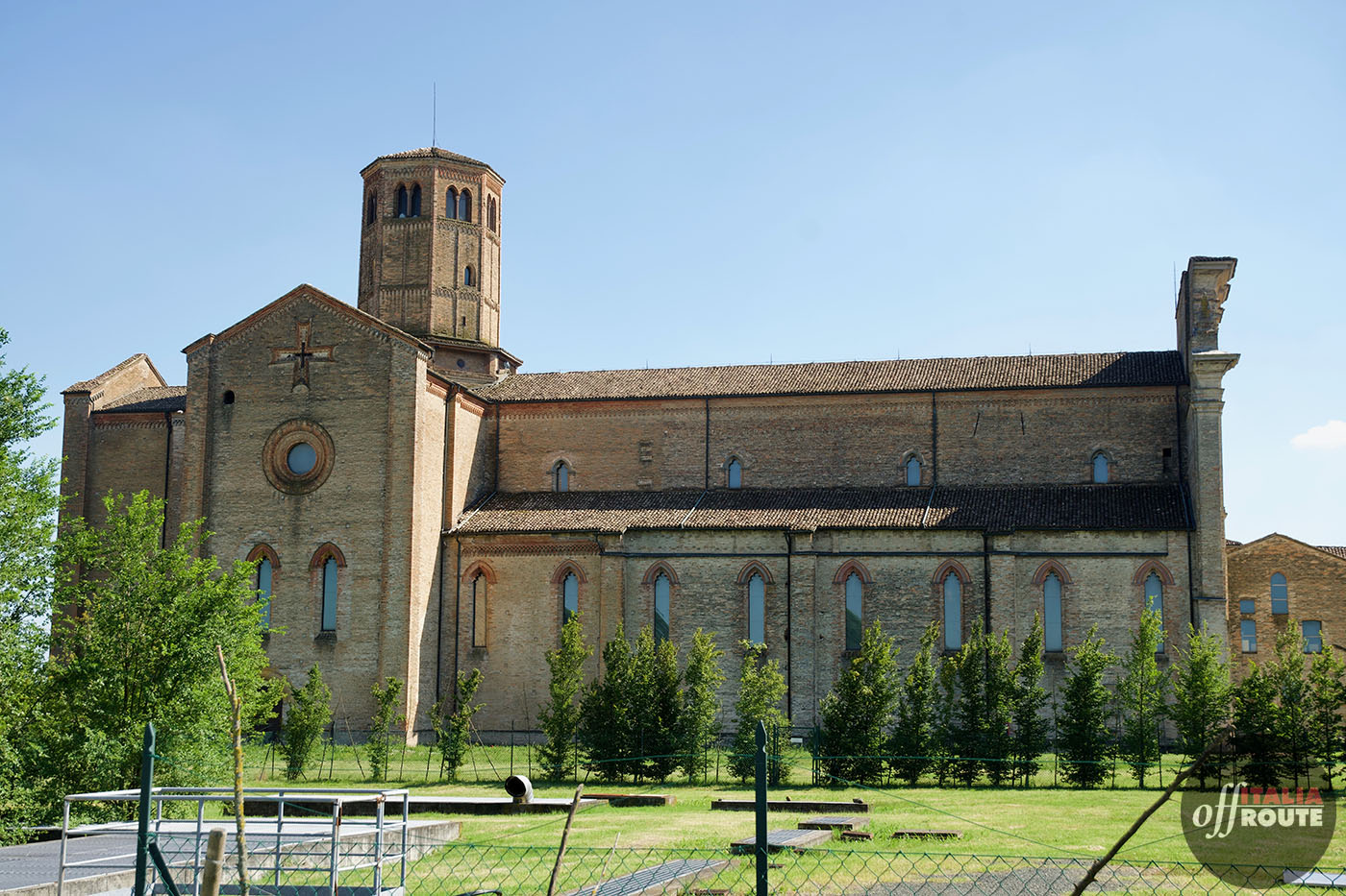 Le certose di Parma - transetto dell'abbazia di Valserena