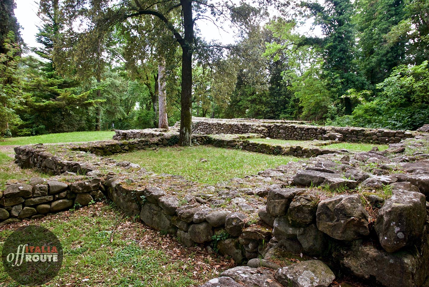 L'area archeologico nel parco storico di Monte Sole