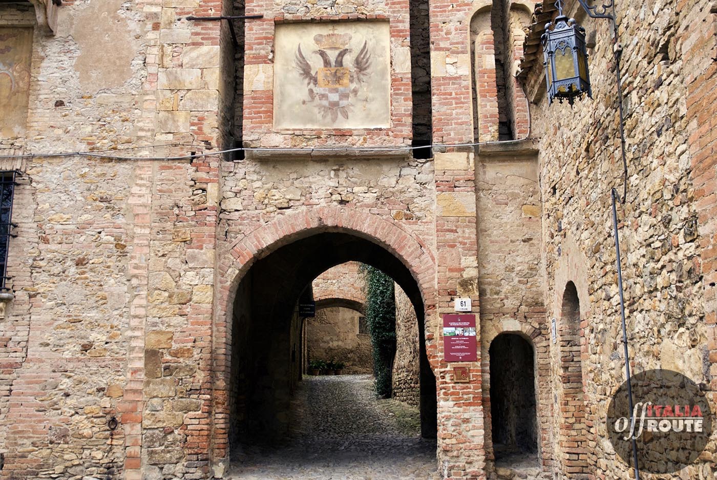Scipione di Salsomaggiore, l'ingresso al castello